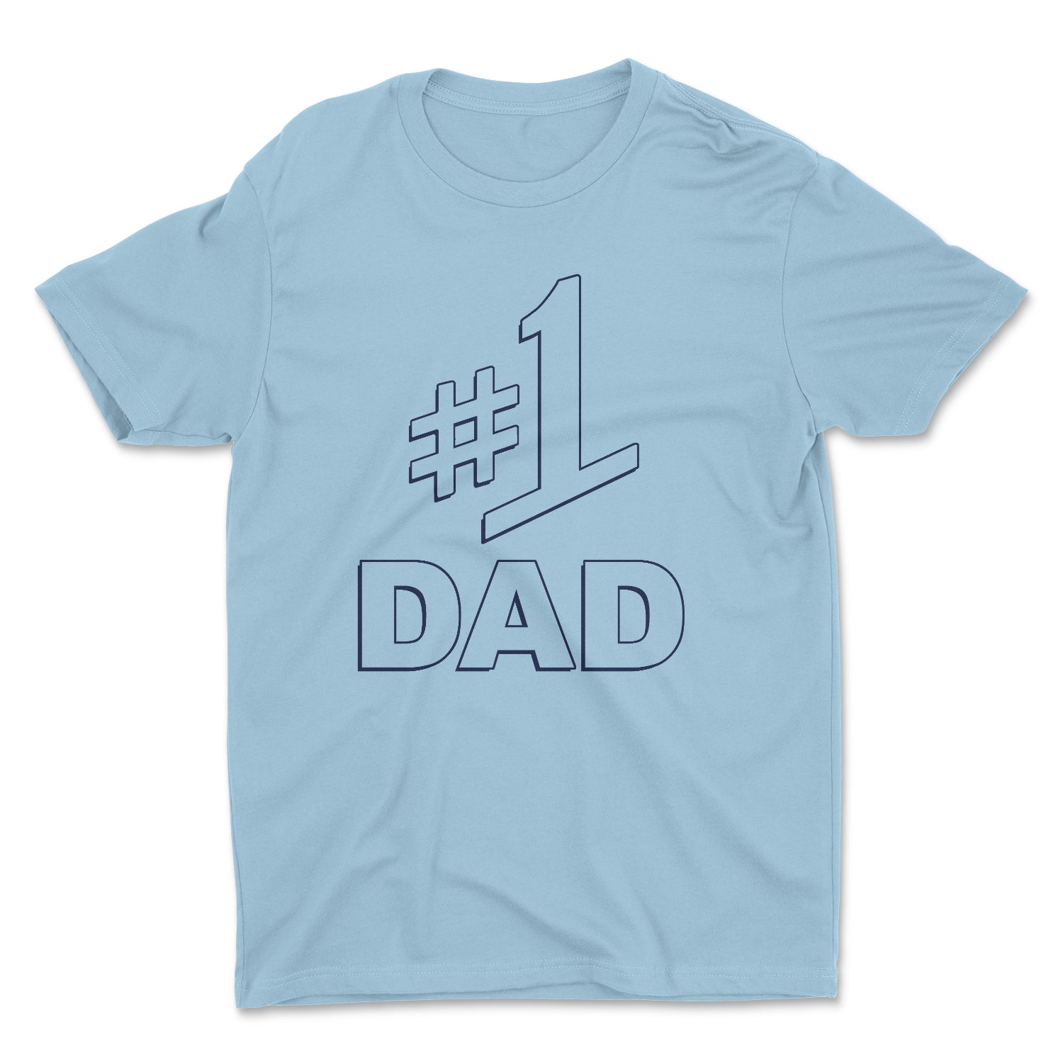 #1 DAD UNISEX T-SHIRT