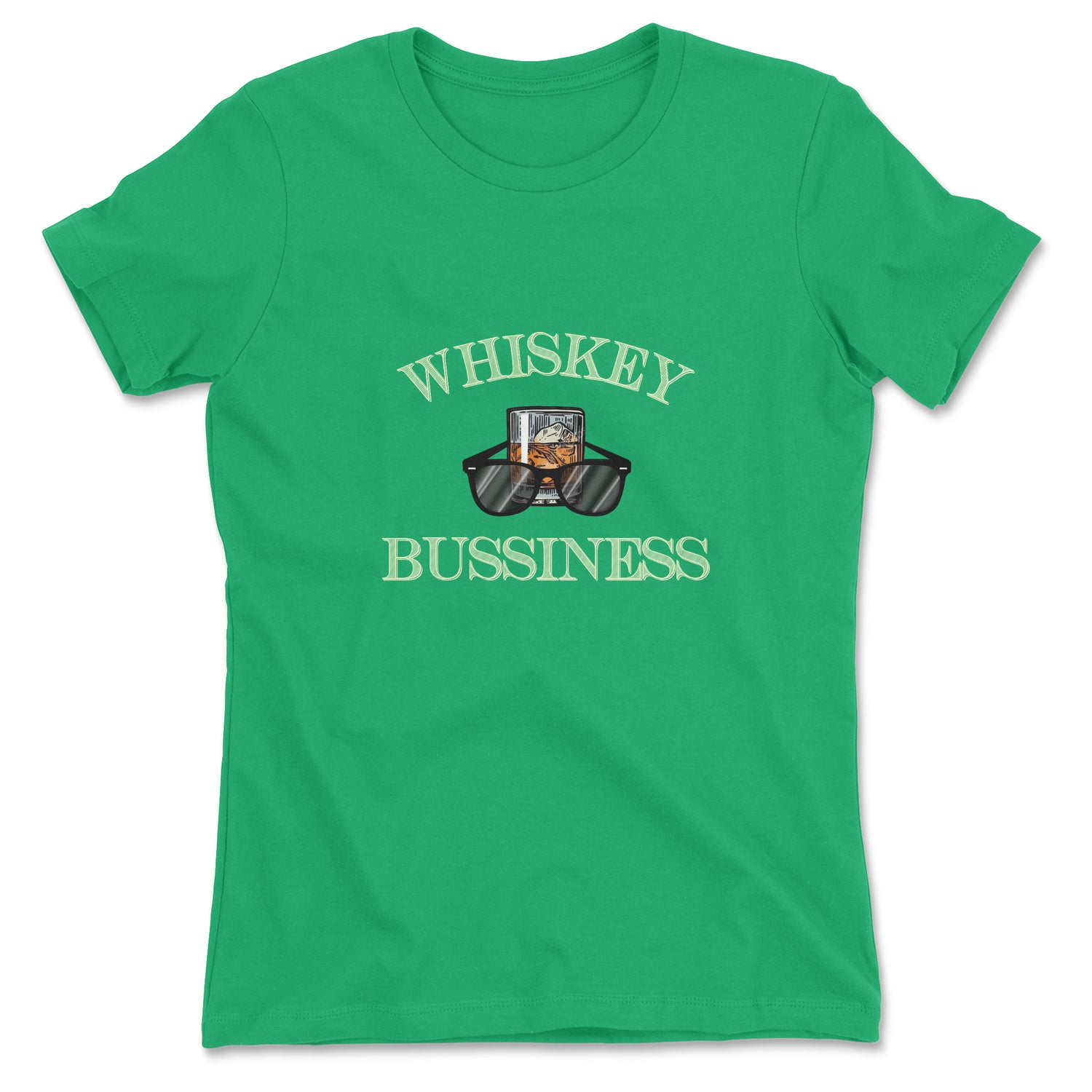 WHISKEY BUSINESS WOMEN'S T-SHIRT