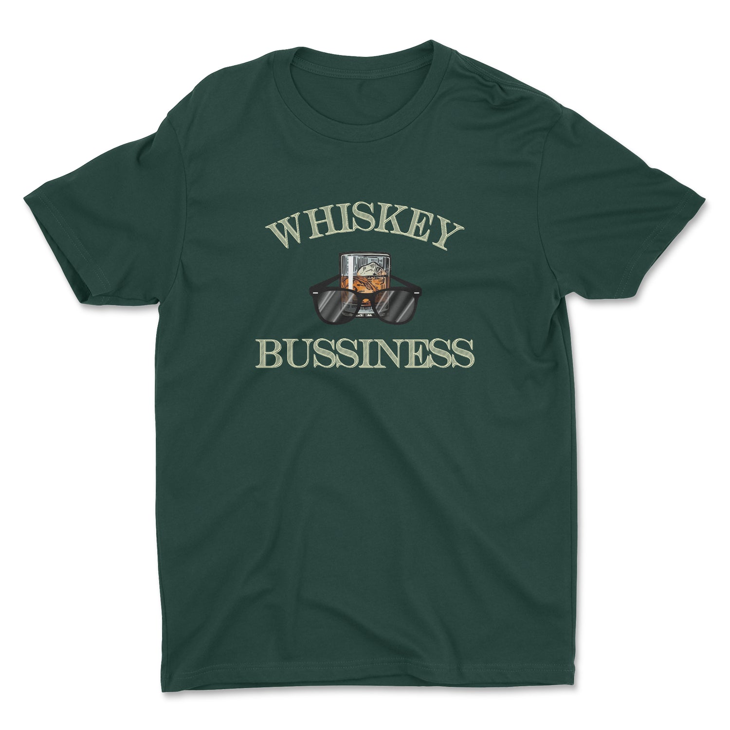 WHISKEY BUSINESS ADULT UNISEX T-SHIRT