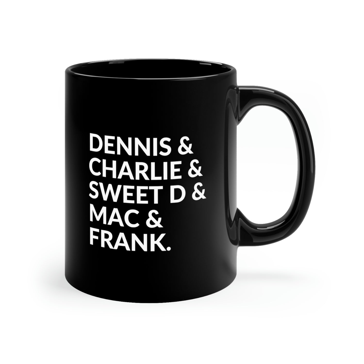 11oz Black Mug