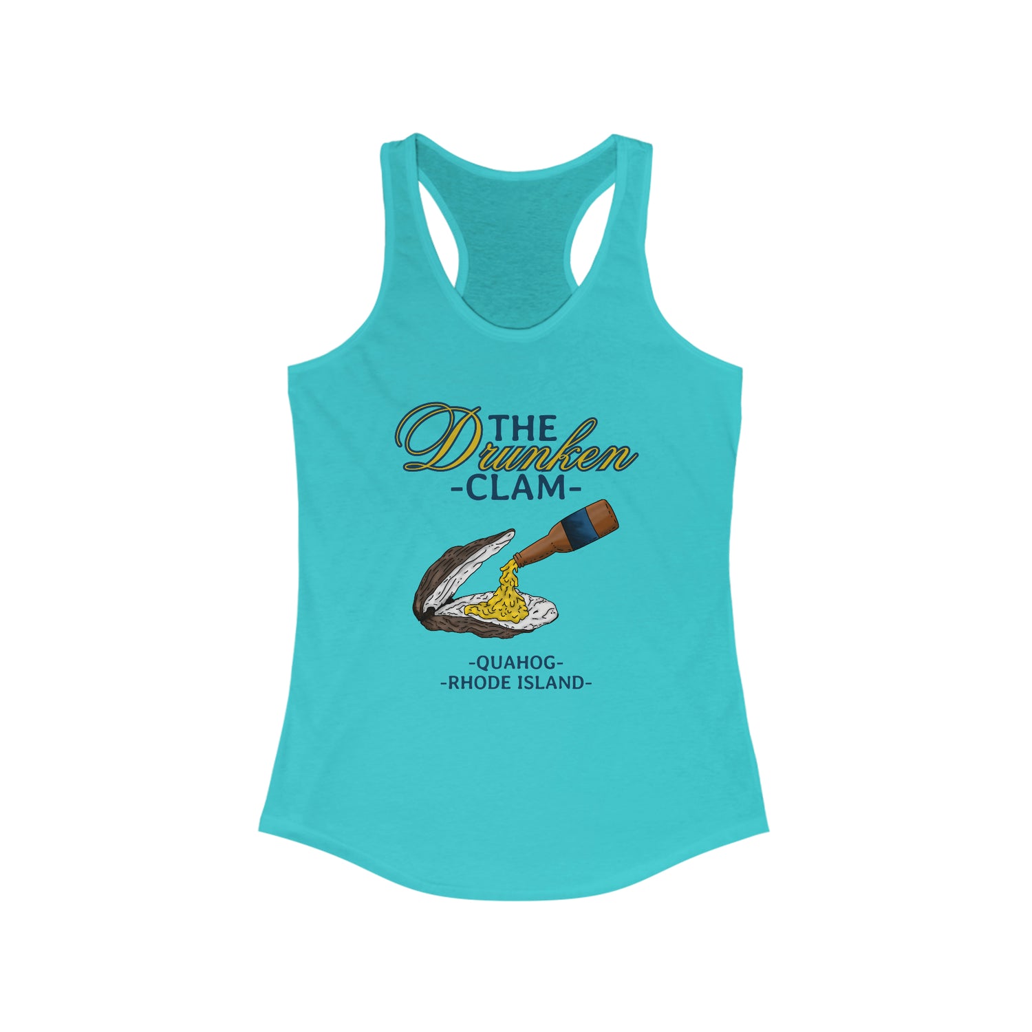 The Drunken Clam Women's Racerback Tank Top