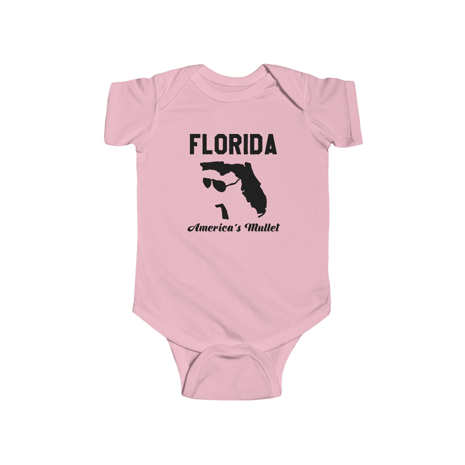 FLORIDA, AMERICA'S MULLET BABY BODYSUIT