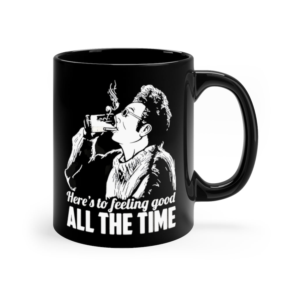 Seinfeld Kramer Here's To Feeling Good All The Time 11oz Mug