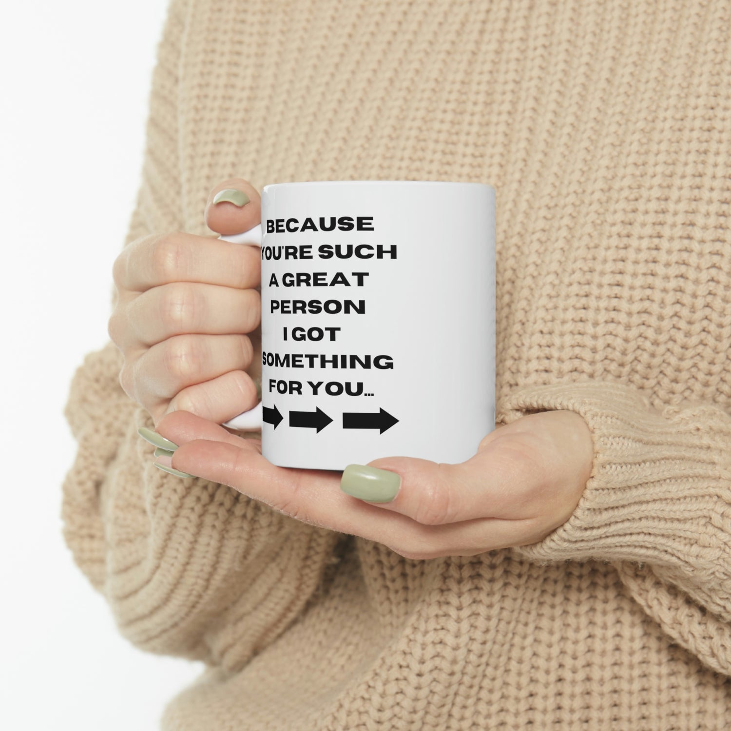 GOT YOU SOMETHING DEEZ NUTZ AMAZON Ceramic Mug 11oz
