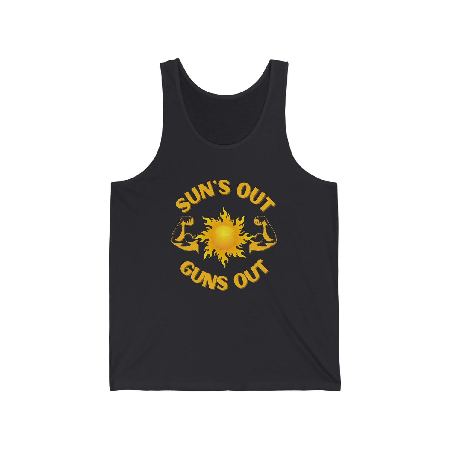SUN'S OUT GUNS OUT ADULT UNISEX TANK