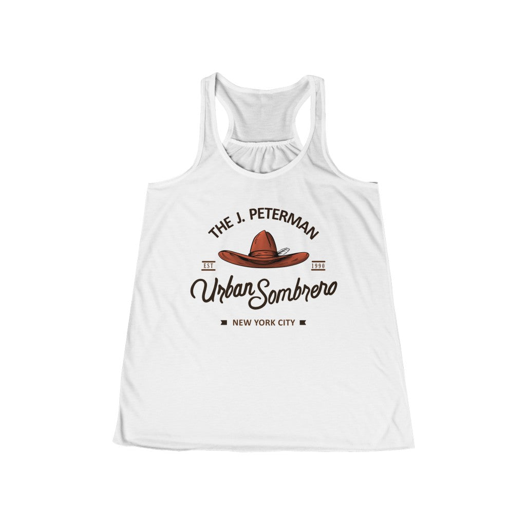 J. PETERMAN URBAN SOMBRERO WOMEN'S BREEZY TANK TOP