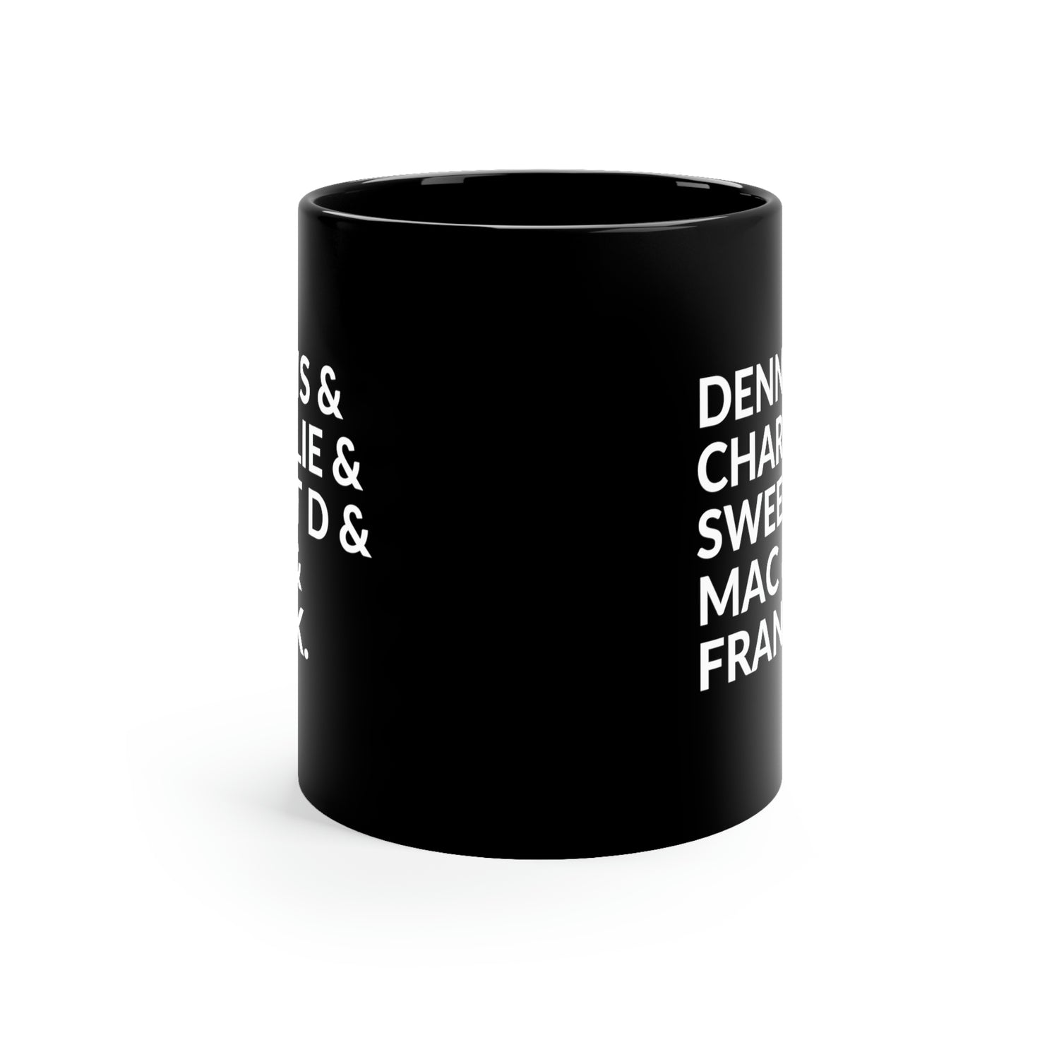 11oz Black Mug