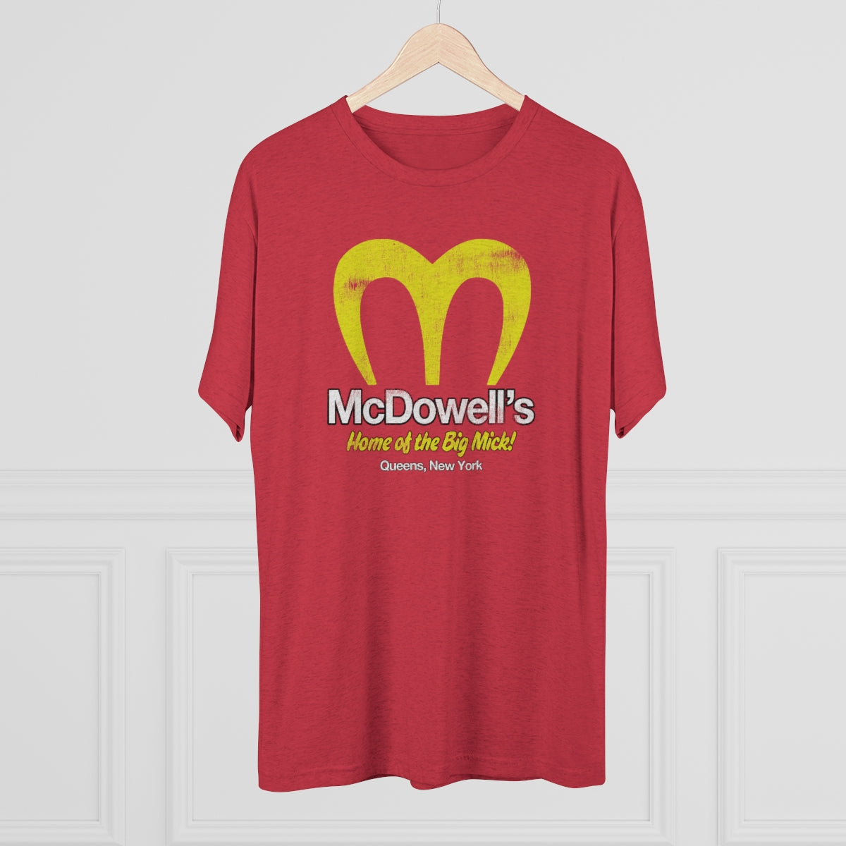McDowell's Unisex Tri-Blend Crew Tee