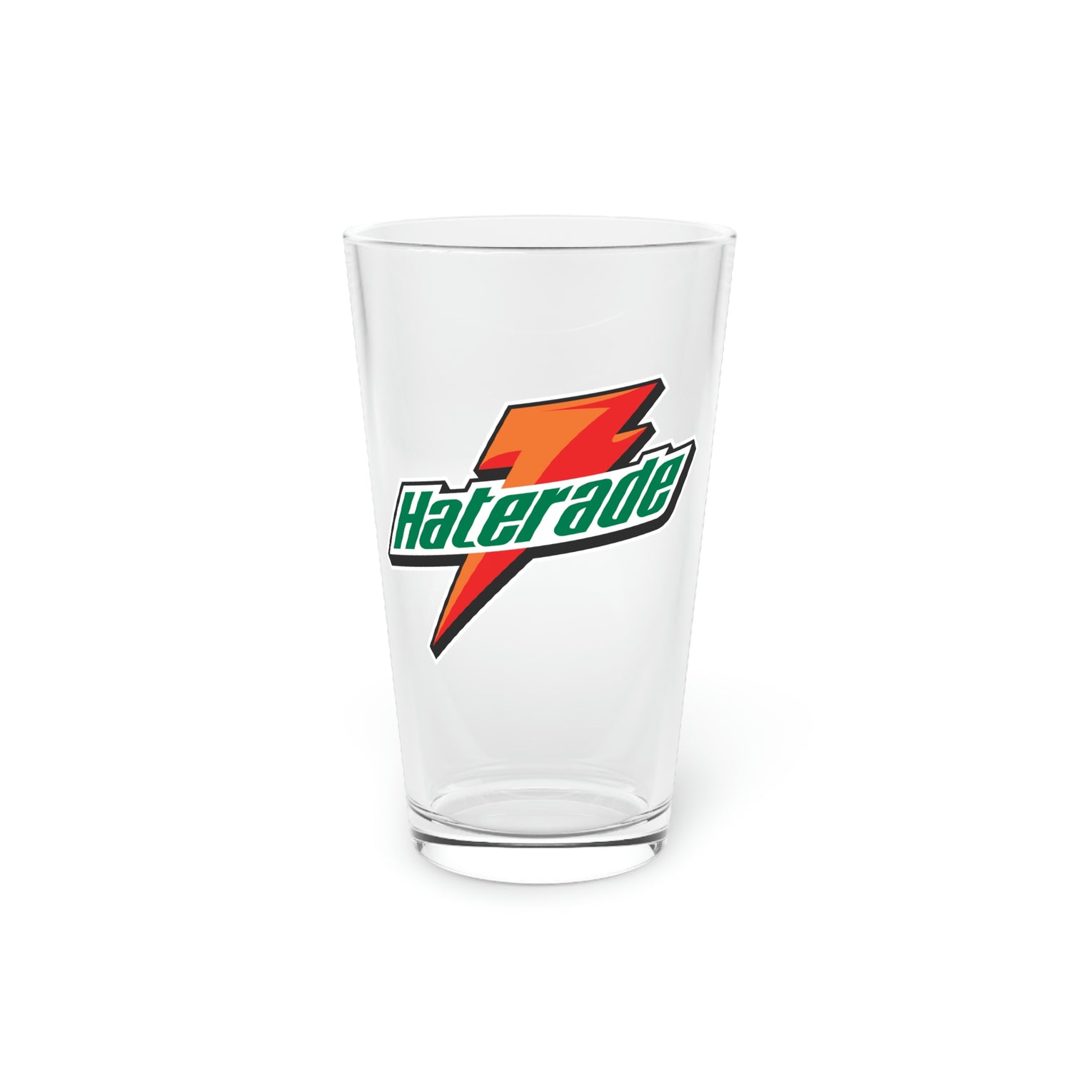 HATERADE PINT GLASS