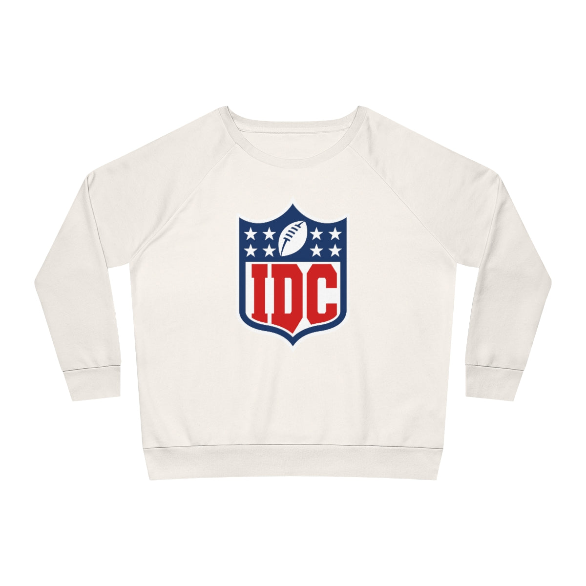 IDC (I Don't Care) Women's NFL Parody Relaxed Fit Sweatshirt