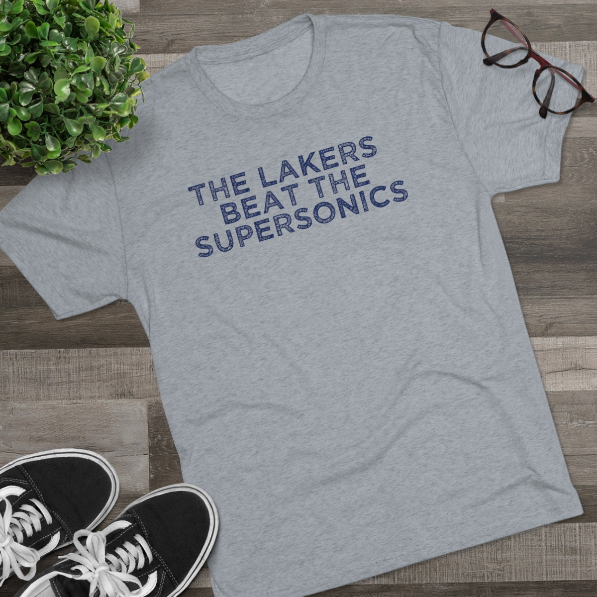 The Lakers Beat The Supersonics Ice Cube Lyrics Unisex T-Shirt