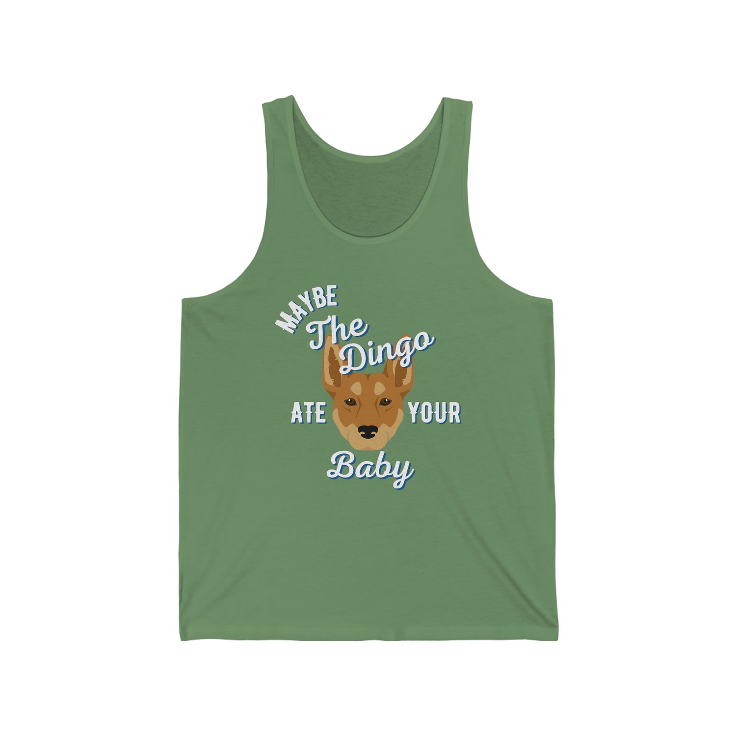 Maybe The Dingo Ate Your Baby Men's/Unisex Tank Top