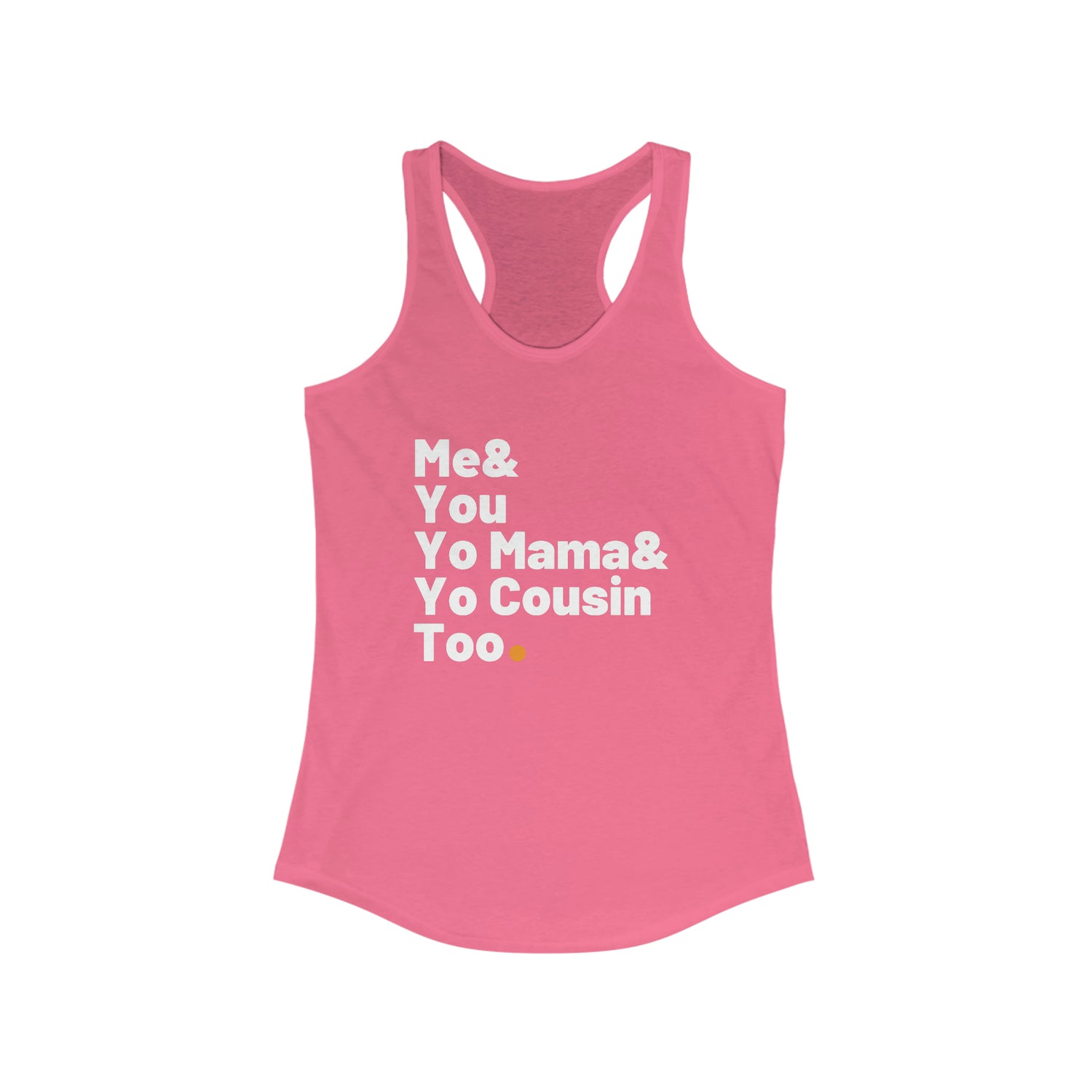 ME & YOU WOMEN'S TANK TOP