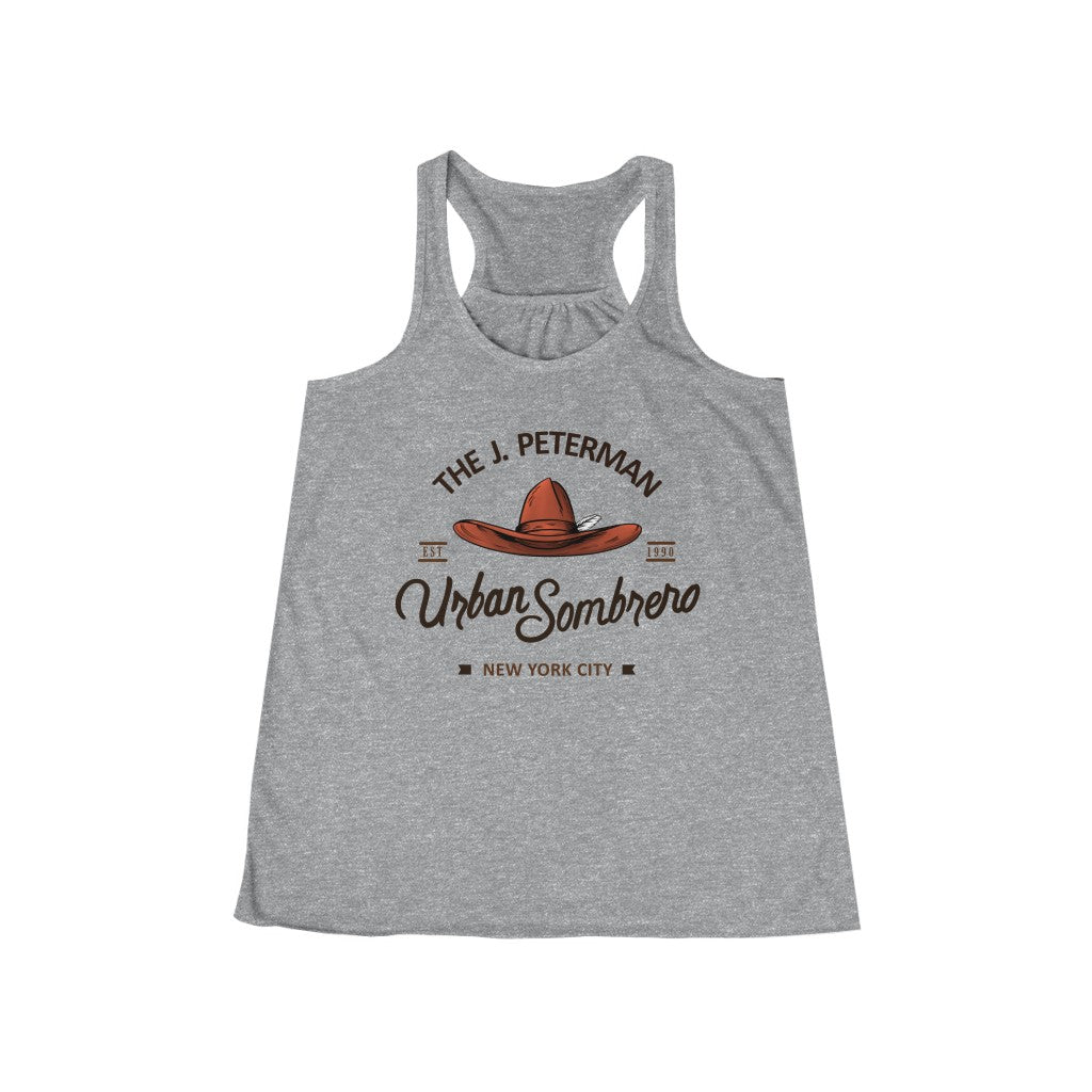 J. PETERMAN URBAN SOMBRERO WOMEN'S BREEZY TANK TOP