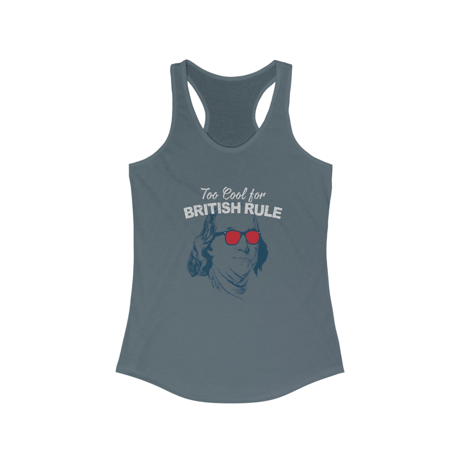 TOO COOL FOR BRITISH RULE WOMEN'S TANK