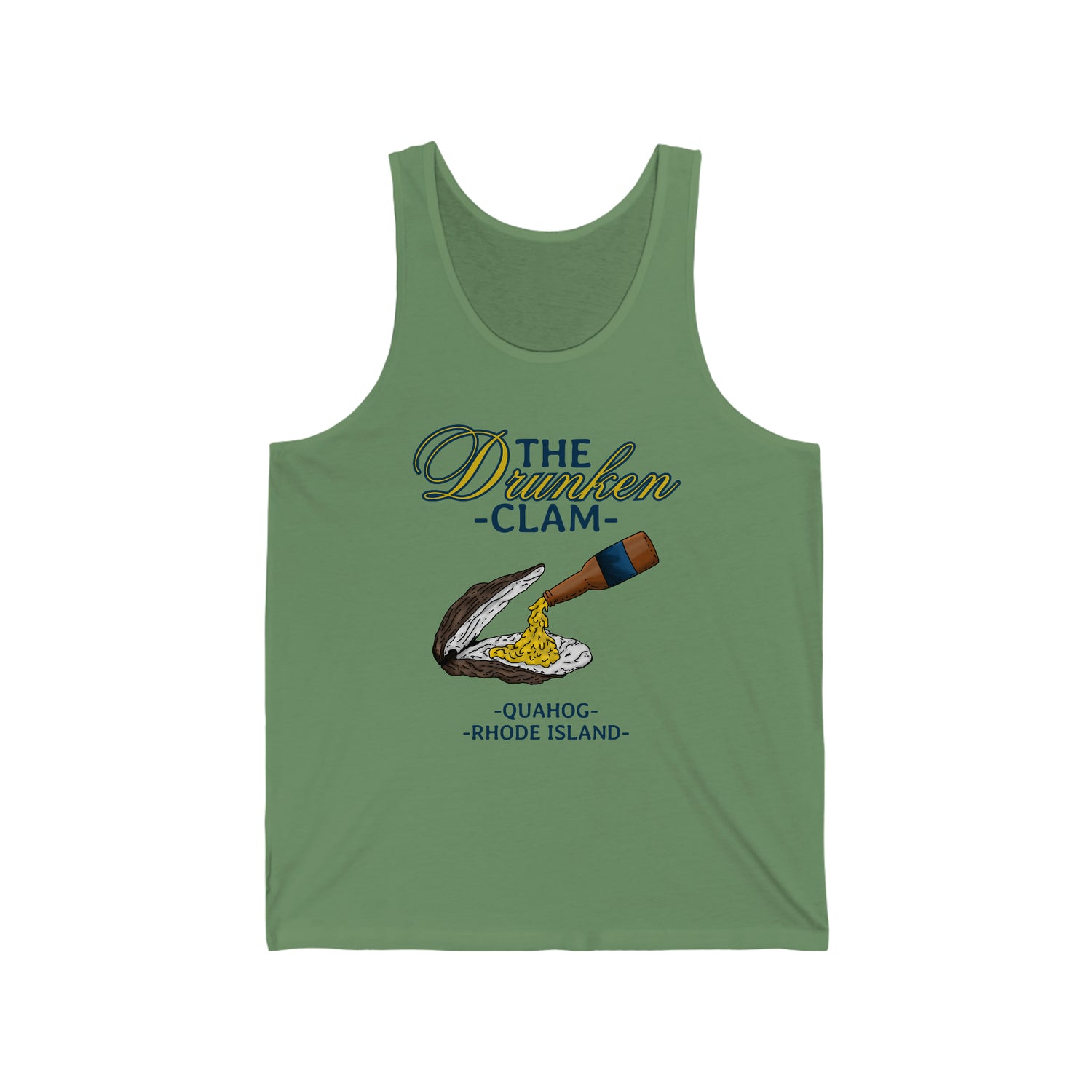 THE DRUNKEN CLAM ADULT UNISEX TANK